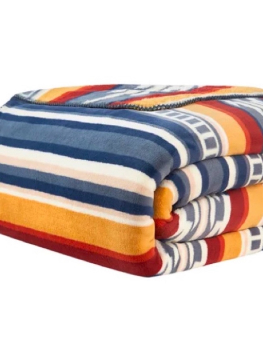 Pendleton Ultrasoft Blanket - Saltillo Stripe - Queen - Picture 3 of 6